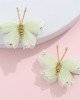 2-piece Girls Sweet Butterfly Styled Hair Clips Set