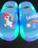 Kid's Cartoon Pattern Luminous LED Slippers