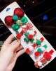 10-piece Girl Christmas Red Hair Clips