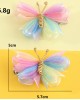 2-piece Girls Sweet Butterfly Styled Hair Clips Set