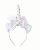 Girls Sweet Sequin Bow Unicorn Headband