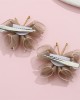 2-piece Girls Sweet Butterfly Styled Hair Clips Set