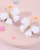 2-piece Girls Sweet Butterfly Styled Hair Clips Set