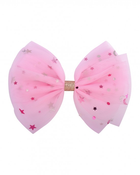 Kids Lace Star Bow