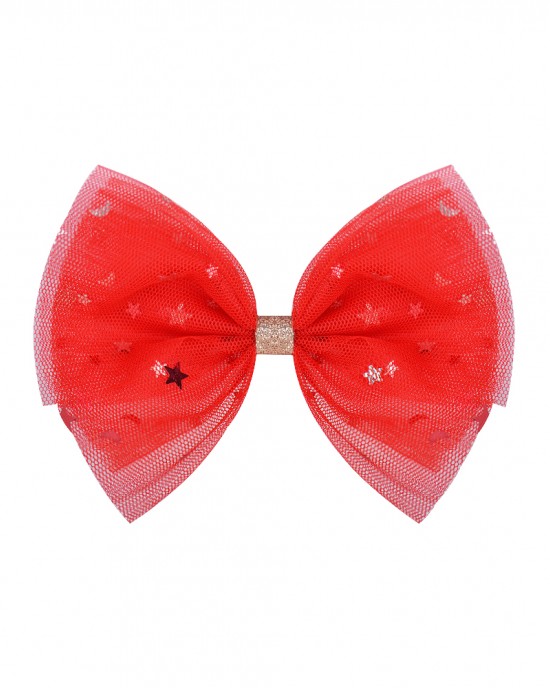 Kids Lace Star Bow