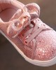 Girl Cute Sequins Solid Color Bowknot Casual Shoes