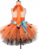 【12M-9Y】2-piece Girl Cute Halloween Layered Tulle Dress Set