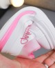 Girl Casual Sports Letter Heart Embroidered Soft Sole Sports Shoes