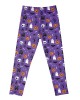 【3Y-11Y】Girls Multicolor Halloween Print Leggings