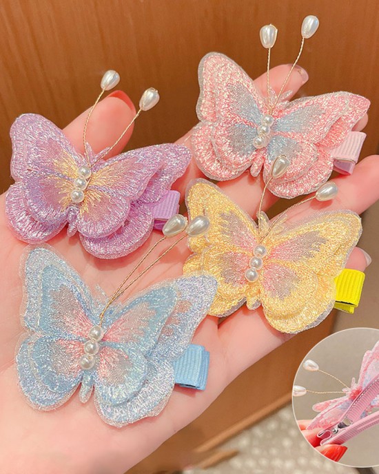 2-pack Girl Butterfly Hair Accessories