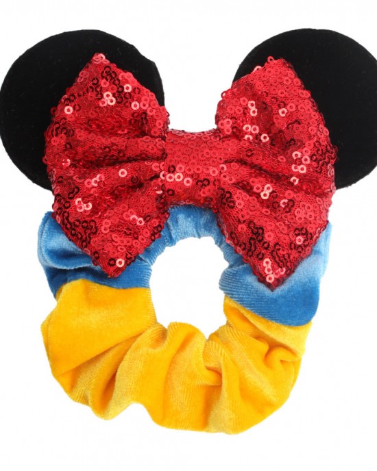 Girls Multicolor Velvet Bow Hair Accessories